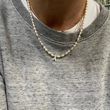 Load image into Gallery viewer, Pearly letter necklace
