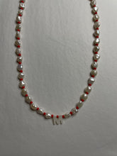 Load image into Gallery viewer, Keshi Pearl & Bead Initial Necklace