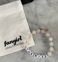 Load image into Gallery viewer, LIMITED EDITION Rose Quartz personalised bracelet

