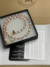Load image into Gallery viewer, Keshi Pearl &amp; Bead Initial Necklace
